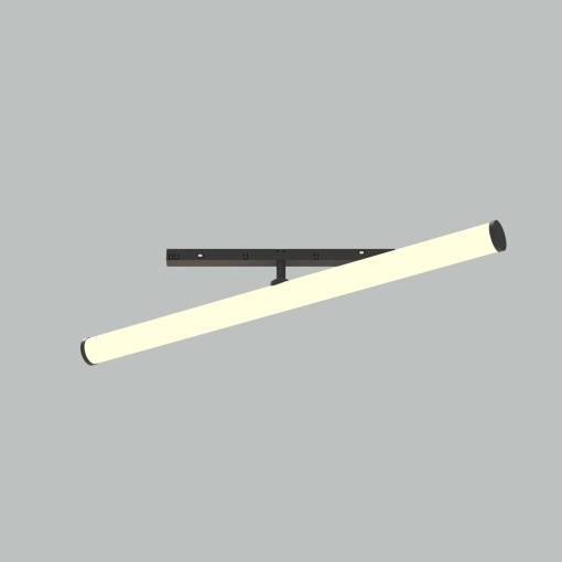 Track luminaire TR086-2-25W3K-B