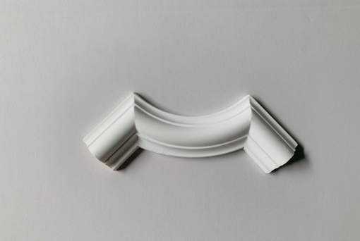 Chenar decorativ din poliuretan M1-2 - 14x14x2 cm