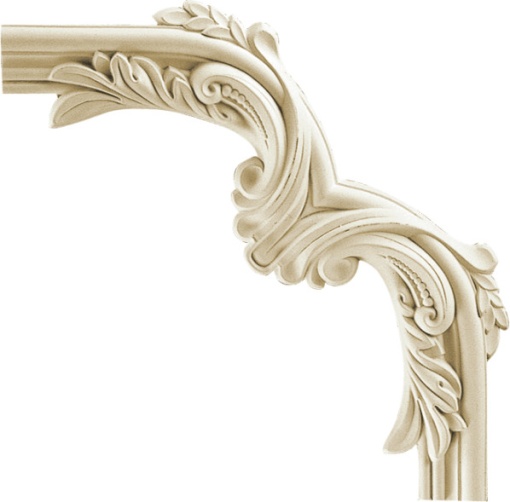 Chenar decorativ din poliuretan CR818B - 30x30x2.8 cm