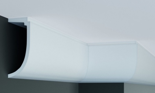 Cornisa decorativa din poliuretan Flexibil P882F - 17x7x200 cm