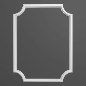 Chenar decorativ din poliuretan B22-1 - 15.4x15.4x1.6 cm - Img 2