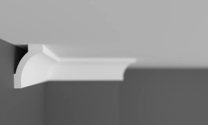Cornisa decorativa din polimer rigid C21 - 3x2x200 cm - Img 2