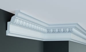 Cornisa decorativa din poliuretan C960 - 13x8x200 cm - Img 2