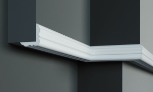 Cornisa decorativa din poliuretan P817 - 4x4x200 cm - Img 1