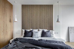 Panou riflat 3D Vasco, Oak Gold, 270x11.7cm, Lamelio - Img 1