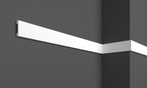 Brau decorativ din polimer rigid B18 - 4.8x1x200 cm - Img 1
