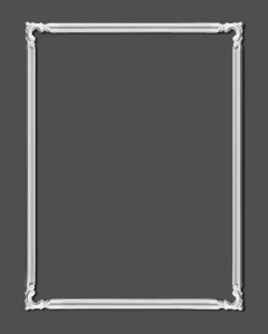 Chenar decorativ din poliuretan B10-3 - 10.7x10.7x1.6 cm - Img 3