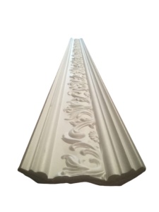 Cornisa decorativa din polistiren extrudat M2 - 10x10x200 cm - Img 1