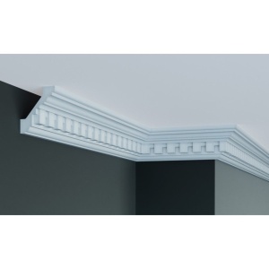 Cornisa decorativa din poliuretan C710 - 7.6x6.4x200 cm - Img 2