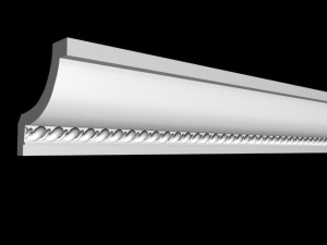 Cornisa decorativa din poliuretan C928 - 7.7x4.3x200 cm - Img 4