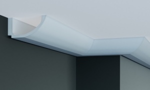 Cornisa decorativa din poliuretan P883 - 6x12.5x200 cm - Img 4