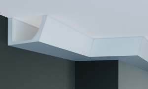 Cornisa decorativa din poliuretan P885 - 13x8.3x200 cm - Img 4