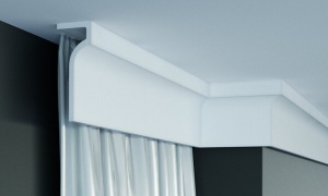 Cornisa decorativa din poliuretan P891 - 13x5x200 cm - Img 2