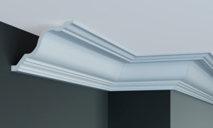 Cornisa decorativa din poliuretan P919 - 14.8x18.8x200 cm - Img 2