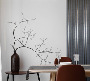 Panou riflat 3D Amber, Antracit, 270x13 cm, Lamelio - Img 2