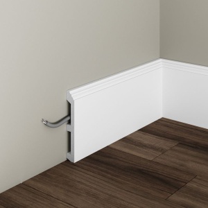 Plinta decorativa din polimer rigid S20 - 11.9x1.8x200 cm - Img 1