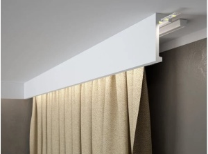 Scafa decorativa din polimer rigid ES5 - 6.5x2.8x200 cm - Img 1