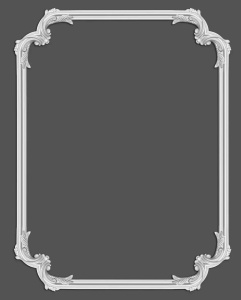 Brau decorativ din polimer rigid B17 - 4.2x1.7x200 cm - Img 5