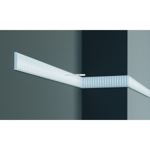 Brau decorativ din poliuretan Flexibil CR781F - 5x0.6x200 cm - Img 1
