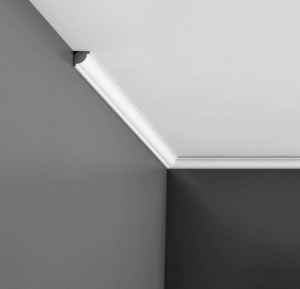 Cornisa decorativa din polimer rigid C2 - 2.2x2.2x200 cm - Img 3