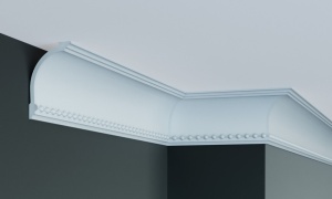 Cornisa decorativa din poliuretan C771 - 10x7x200 cm - Img 1