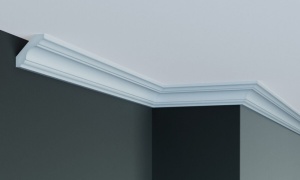 Cornisa decorativa din poliuretan Flexibil P822F - 5x4.8x200 cm - Img 1