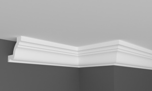 Cornisa decorativa din poliuretan Flexibil P834F - 6.6x5.8x200 cm - Img 1