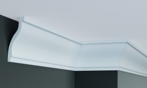 Cornisa decorativa din poliuretan P918 - 13.1x5.9x200 cm - Img 1