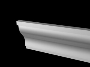 Cornisa decorativa din poliuretan P918 - 13.1x5.9x200 cm - Img 3
