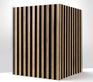 Panou riflat 3D Asti, Oak Craft, 270x12.2cm, Lamelio - Img 2