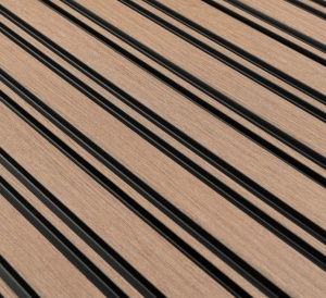 Panou riflat 3D Milo, Oak Sonoma, 270x11.6cm, Lamelio - Img 3