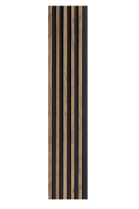 Profil dreapta pentru panou riflat 3D Asti, Oak Craft, 270x3.5cm, Lamelio