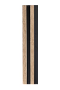 Profil dreapta pentru panou riflat 3D Vasco, Oak Gold, 270x3.1cm, Lamelio