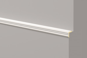 Brau decorativ din poliuretan M5 - 3.8x3.8x240 cm