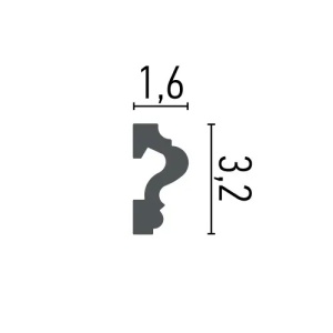 Chenar decorativ din poliuretan B10-1 - 17x17x1.6 cm - Img 4
