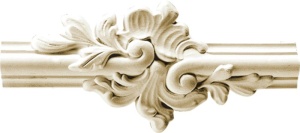 Chenar decorativ din poliuretan CR810D - 11x2x24 cm - Img 1