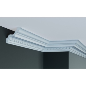Cornisa decorativa din poliuretan C738 - 8.5x8.5x200 cm - Img 1