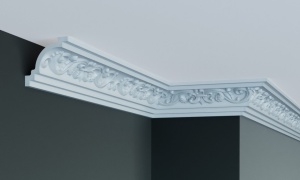 Cornisa decorativa din poliuretan C773 - 7x7.5x200 cm - Img 1