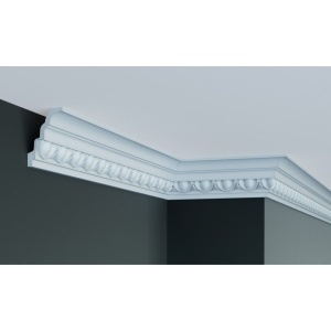 Cornisa decorativa din poliuretan Flexibil C701F - 7.9x5.2x200 cm - Img 1