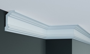 Cornisa decorativa din poliuretan Flexibil P923F - 10x5.5x200 cm