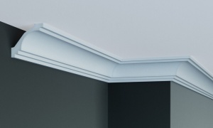 Cornisa decorativa din poliuretan P807 - 6.8x7.3x200 cm
