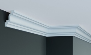 Cornisa decorativa din poliuretan P929 - 7.6x5.1x200 cm - Img 2
