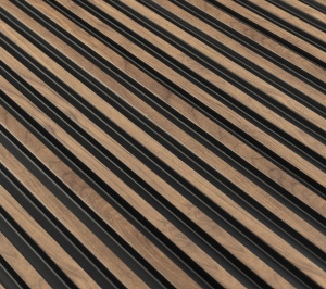 Panou riflat 3D Asti, Oak Craft, 270x12.2cm, Lamelio - Img 3