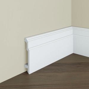 Plinta decorativa din polimer rigid S10 - 10.5x2.3x200 cm - Img 1