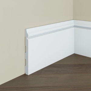 Plinta decorativa din polimer rigid S15 - 13.8x1.7x200 cm - Img 1