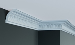 Cornisa decorativa din poliuretan C904 - 8.3x8.1x200 cm - Img 1