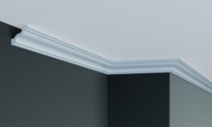 Cornisa decorativa din poliuretan Flexibil P829F - 4x3.8x200 cm