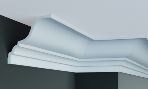 Cornisa decorativa din poliuretan P811 - 14x13.7x200 cm - Img 2