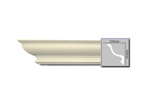 Cornisa decorativa din poliuretan P901 - 15x12.2x244 cm