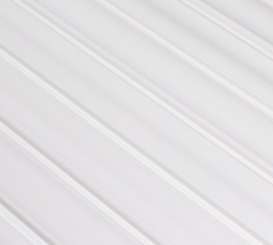 Panou riflat 3D Versal, Alb, 270x11.5 cm, Lamelio - Img 3